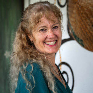 Debra Pascali-Bonaro smiles for the camera.